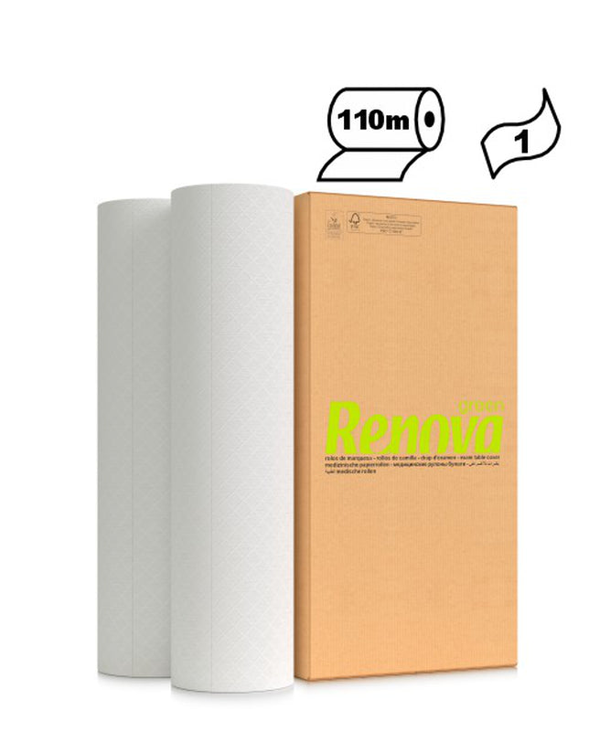 Rolo de Papel para Marquesa 110m | Renova