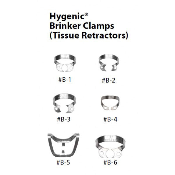 CLAMP BRINKER HYGENIC B4 pré-molar | COLTENE/HYGENIC
