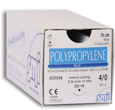 Sutura Polypropylene Não Absorvível 5/0 | SMI