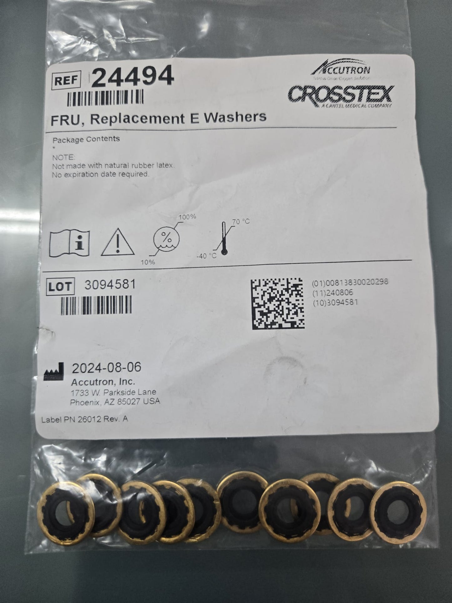 Anilha cilíndrica | ACCUTRON