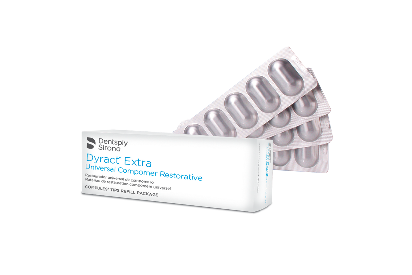 Dyract EXtra: Compomero Restaurador (20 cápsulas de 0,25 g) | Dentsply Sirona