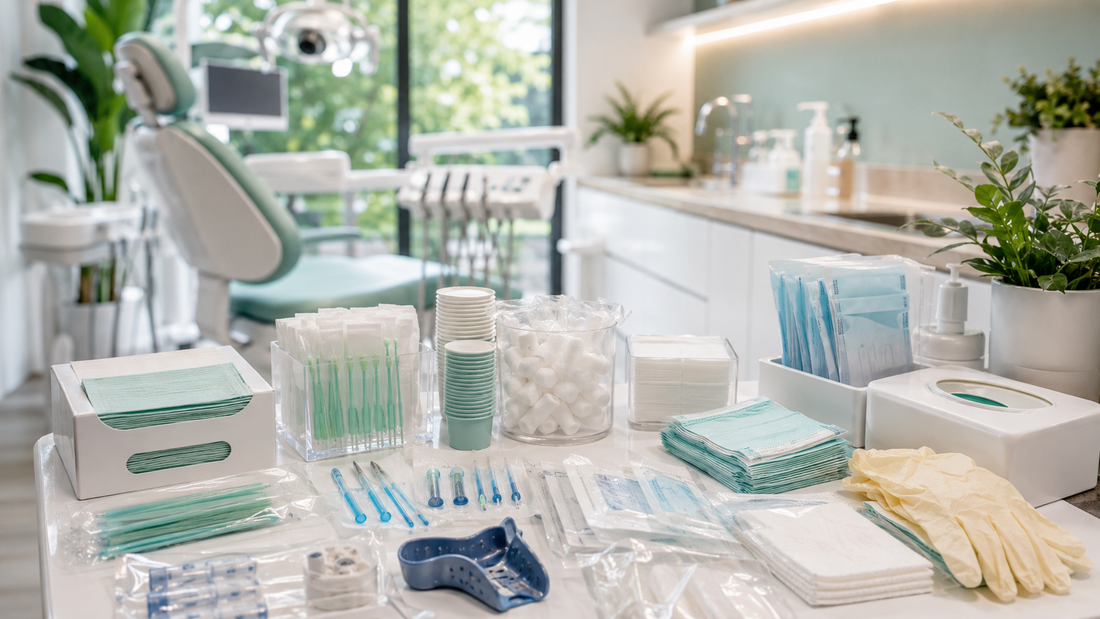 Os Consumíveis Indispensáveis numa Clínica Dentária