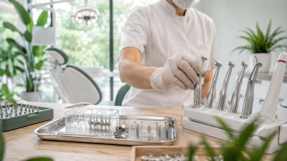 A importância de material dentário de qualidade numa clínica dentária