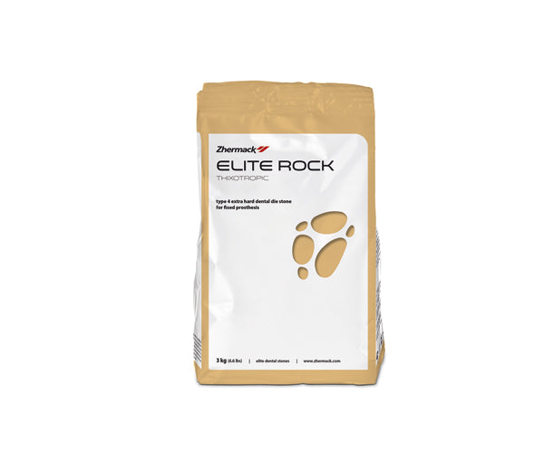 Elite Rock Gesso Tipo IV Extra Duro para Cotos e Implantologia | ZHERMACK