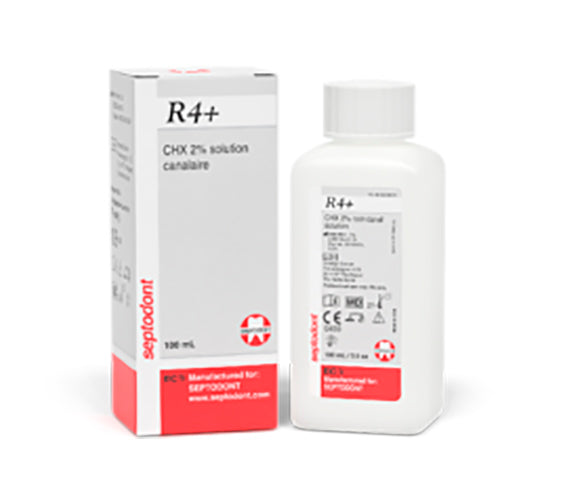 R4+: Desinfetante Endodôntico CHX 2% (100 ml)  | SEPTODONT