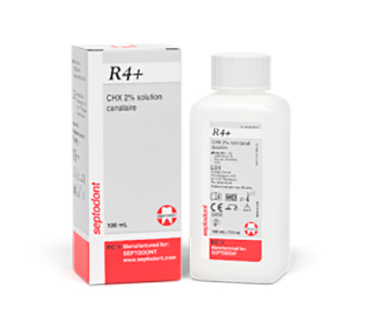 R4+: Desinfetante Endodôntico CHX 2% (100 ml)  | SEPTODONT