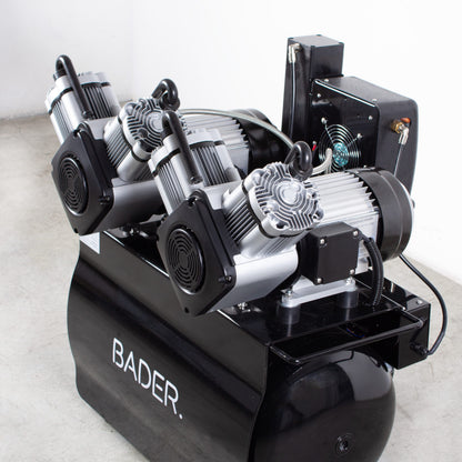 Compressor com Secagem TWIN HIGH para Equipamentos Dentários e CAD/CAM | BADER