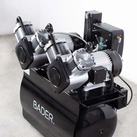 Compressor com Secagem TWIN HIGH para Equipamentos Dentários e CAD/CAM | BADER