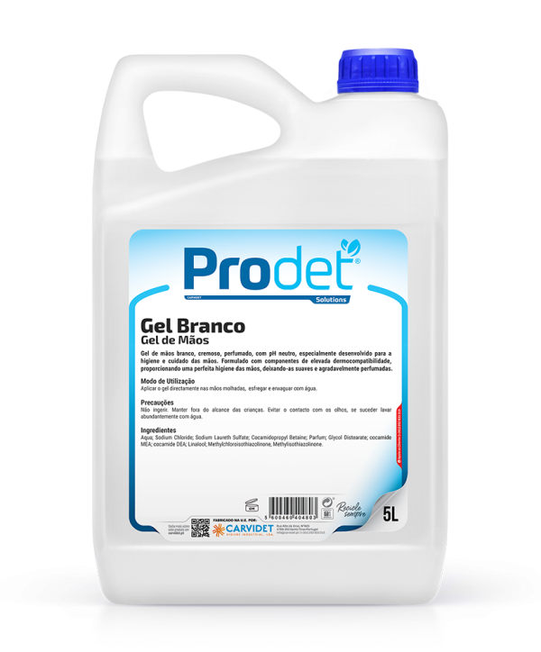 Gel de mãos 5lts | PRODET