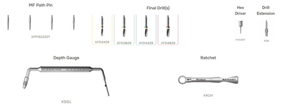 KIT Cirúrgico completo UXIF | DENTIUM