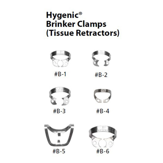 CLAMP BRINKER HYGENIC B4 pré-molar | COLTENE/HYGENIC