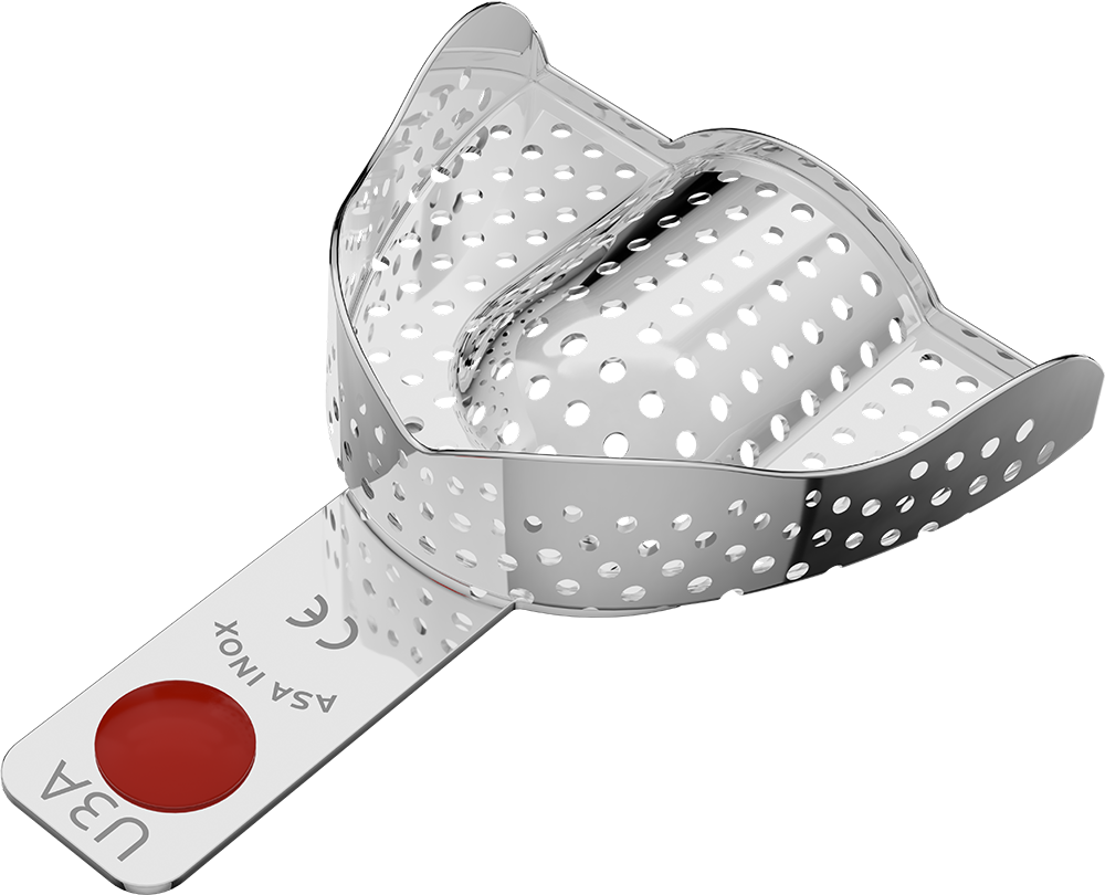 Moldeira em Aço Inoxidável Superior Anatómica | ASA DENTAL