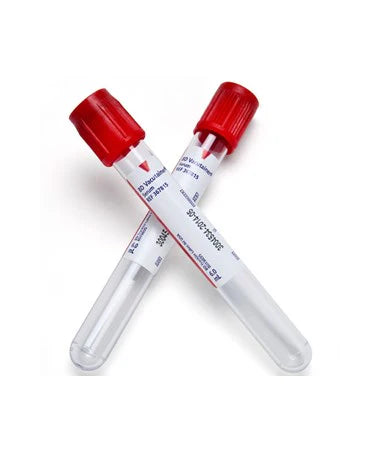 Tubo BD Vacutainer soro siliconado com ativador tampa vermelha | BD