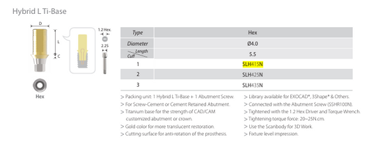 Hybrid L Ti-Base | COWELL