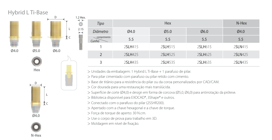 HYBRID L TI-BASE | COWELL