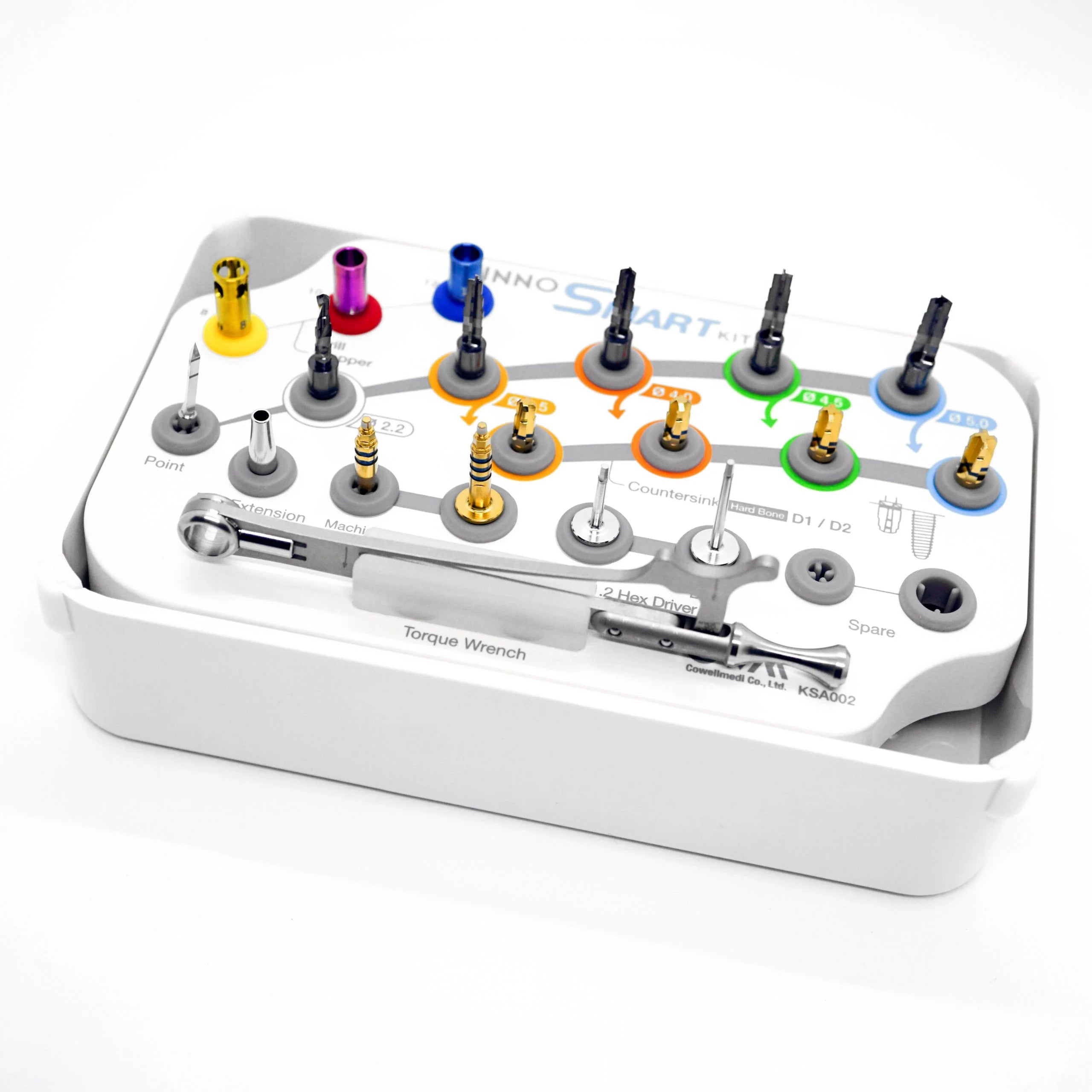 INNO Sub. Kit quirúrgico inteligente | Implante Dental | COWELLMEDI ...