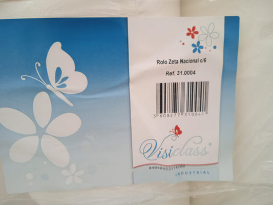 Papel Toalhas de Mão Barril | 6x100M | ZETA