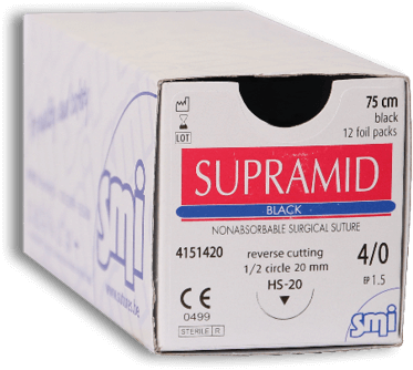 Sutura Supramid Não Absorvível 4/0 | SMI