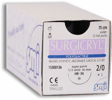 Sutura Surgicryl 910 Absorvível 4/0  | SMI