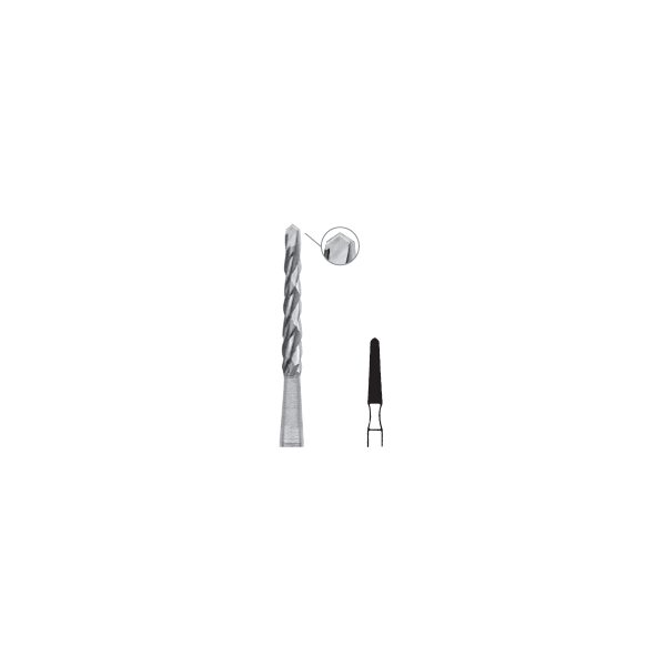 Broca Cirurgia para Osso C166A | EDENTA