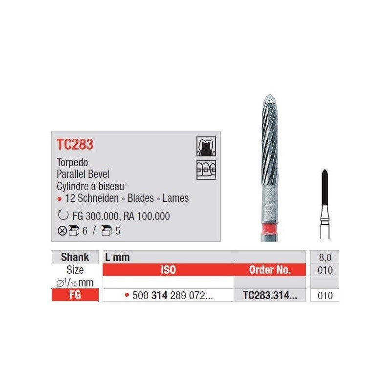 Broca Torpedo TC283 | EDENTA