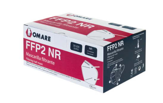 Máscaras FFP2 NR | OMARE