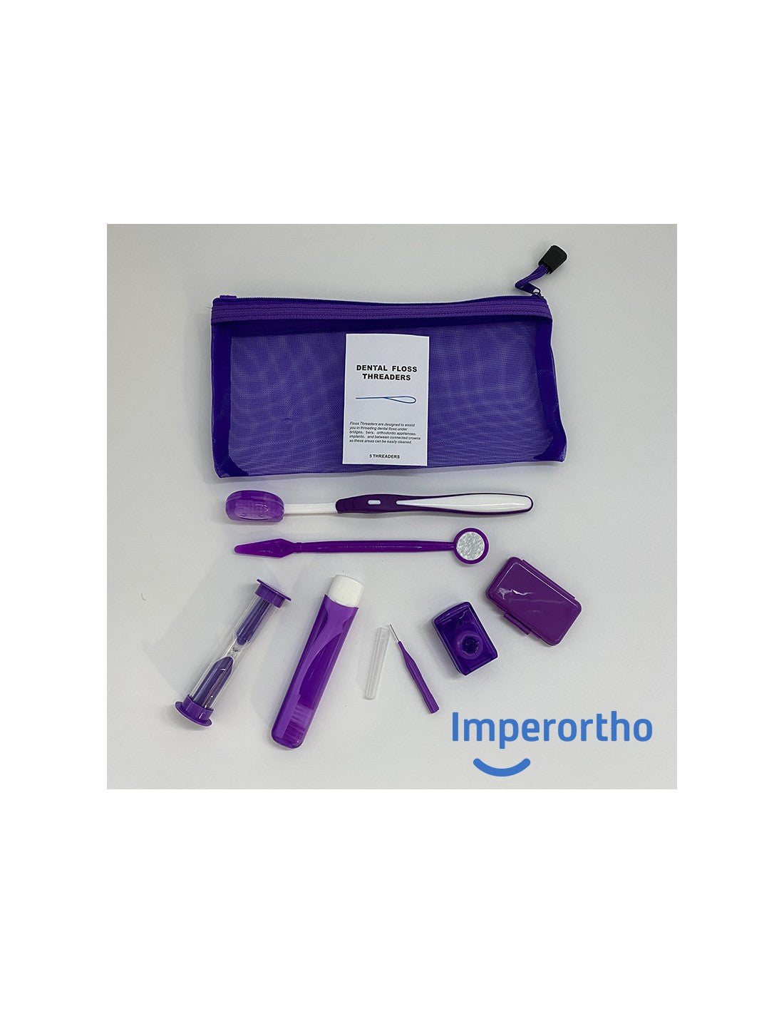 Kit de Higiene Ortodôntica  (Necessaire em Rede)