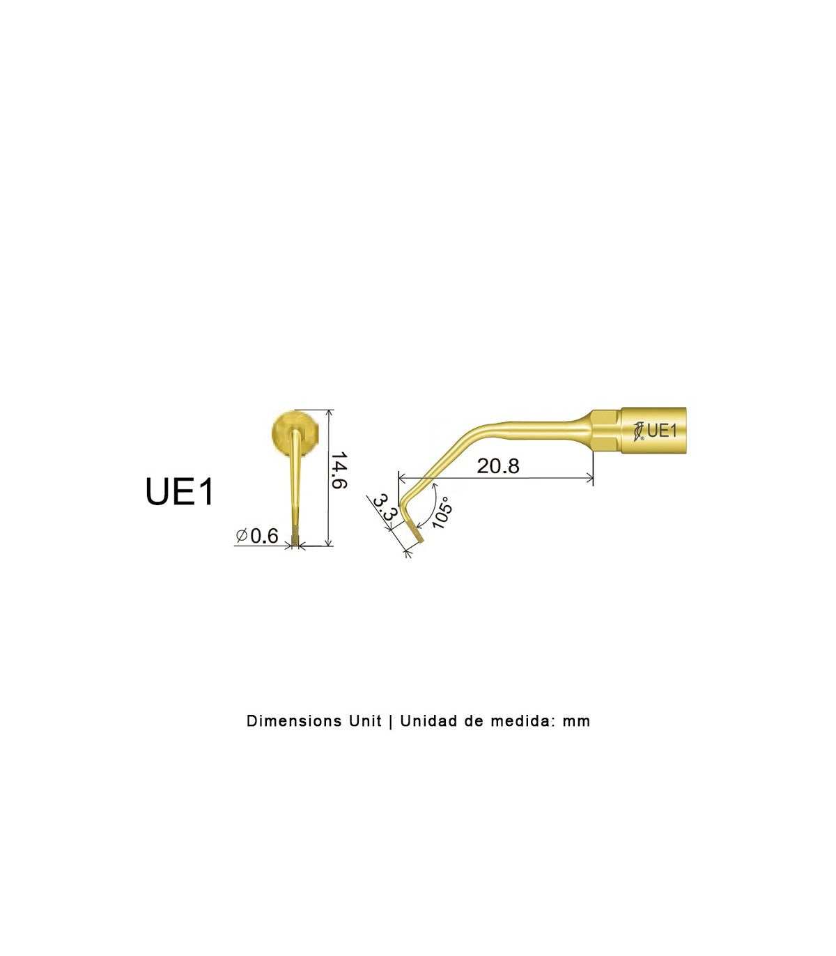 Ponta de Cirurgia para Endodontia | WOODPECKER