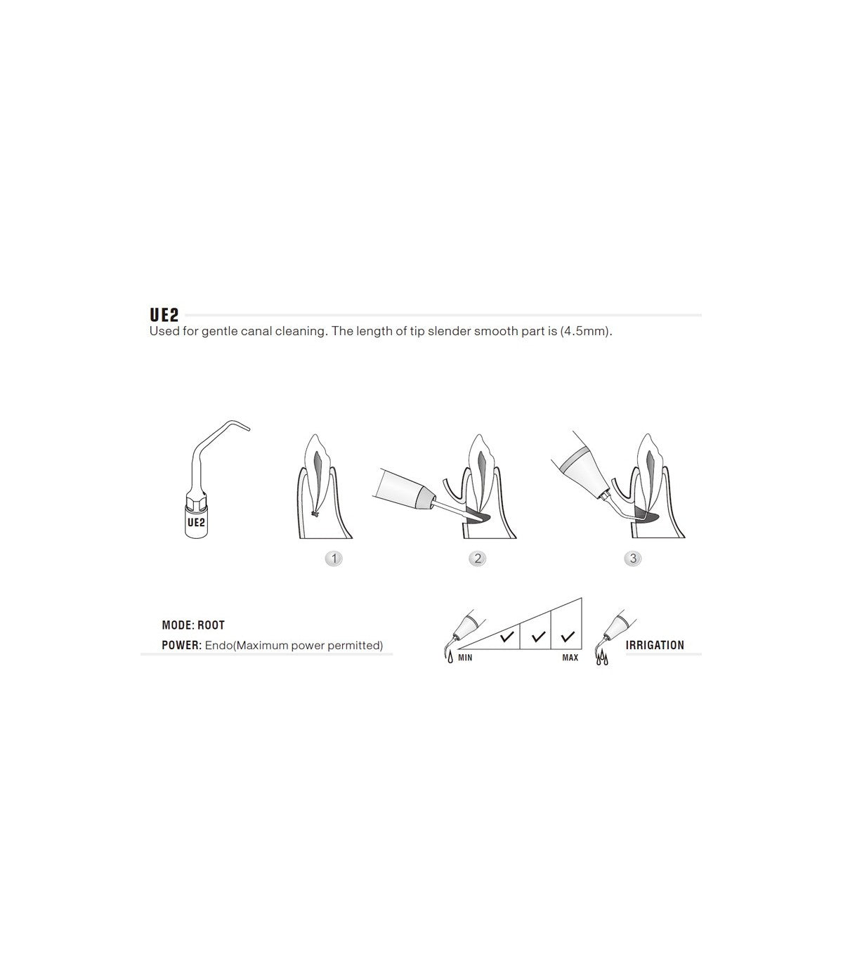 Ponta de Cirurgia para Endodontia | WOODPECKER