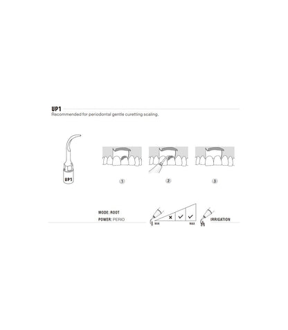 Ponta de Cirurgia UP1  Perio | WOODPECKER