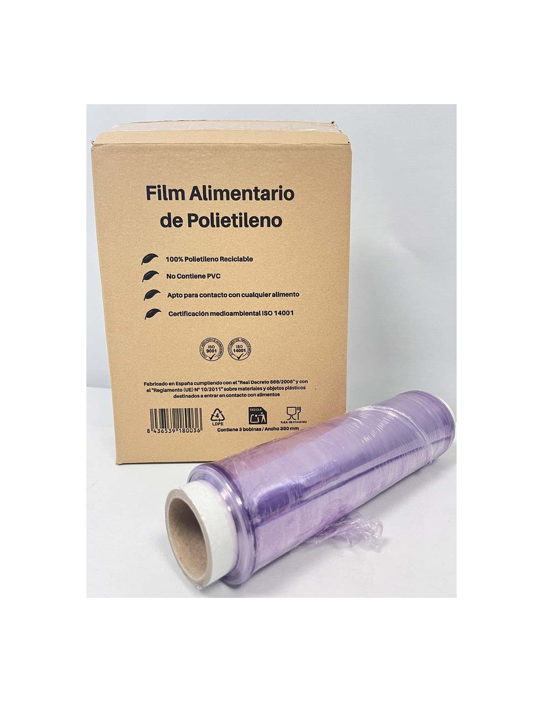 Rolos de película aderente | KLMED