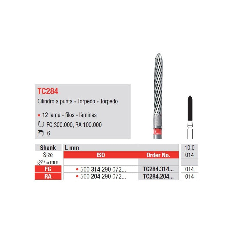 Broca Torpedo TC284 | EDENTA
